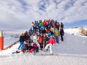Zimowy obóz sportowy - narty/snowboard - Austria 2016 - Turnus I, cz. 2