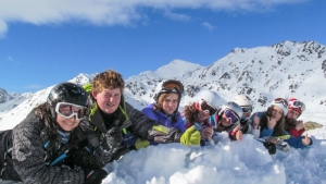 Zimowy obóz sportowy - narty/snowboard - Austria 2016 - Turnus I, cz. 1